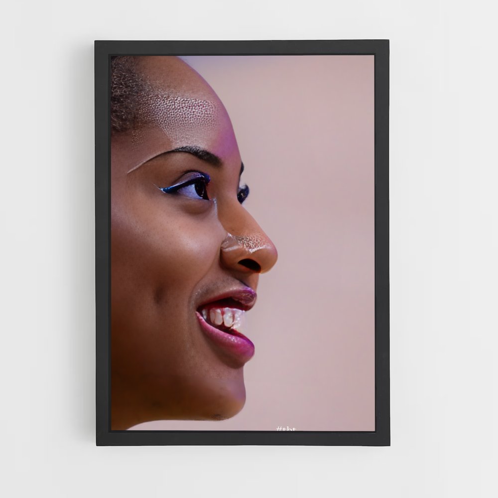 Poster Ana cristina eyeliner – affiche Volleyball (vue 2)